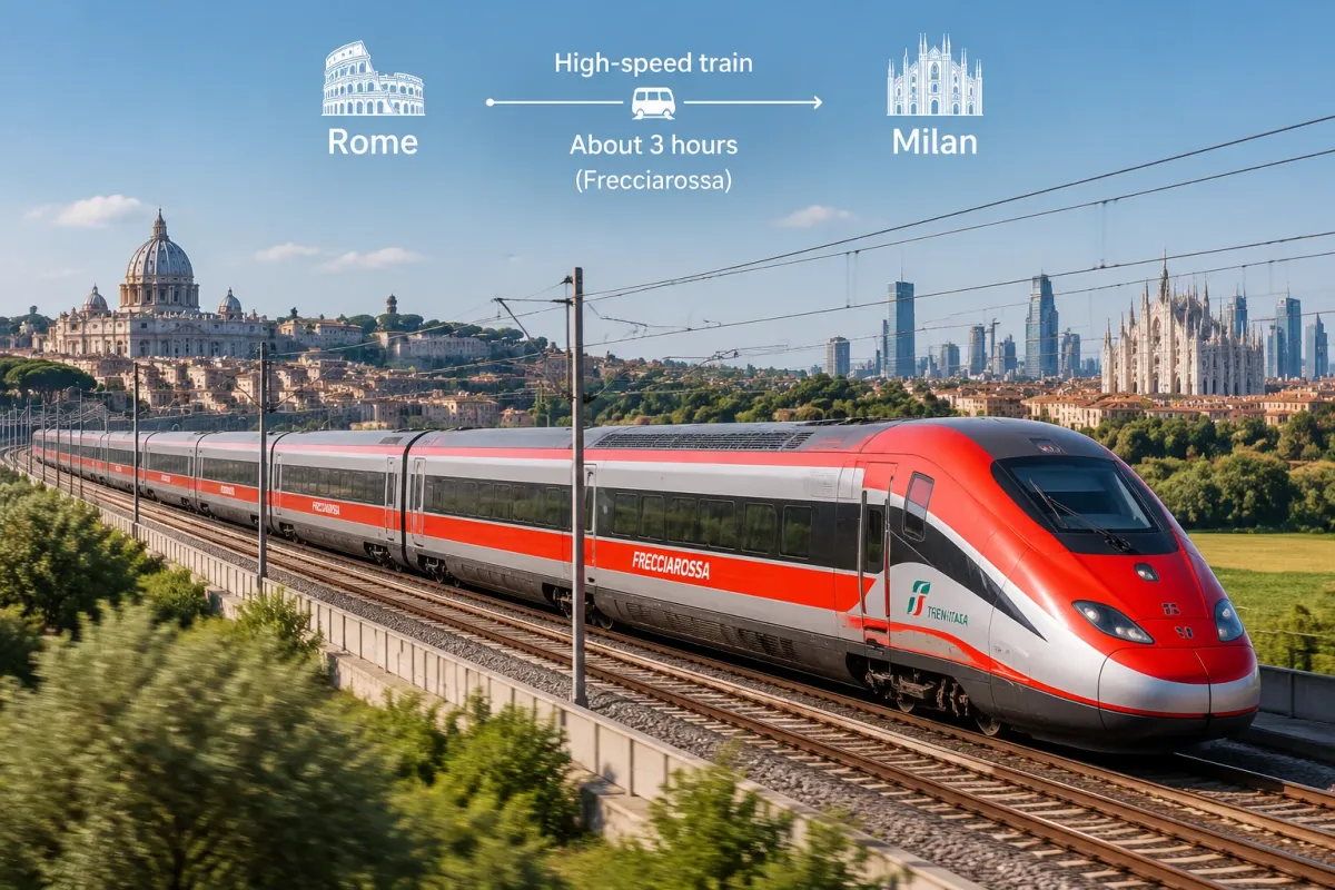 Rome to Milan by Train: Journey Time, Tickets and Travel Tips