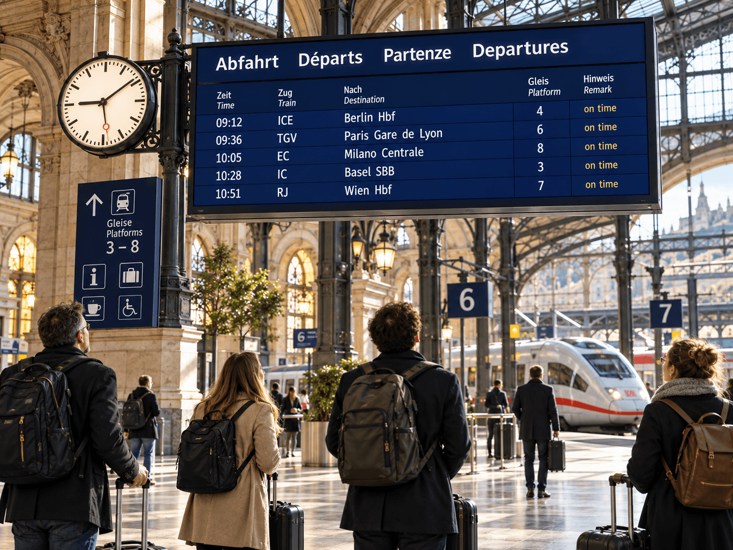 How to Book Train Tickets in Europe: A Step-by-Step Guide